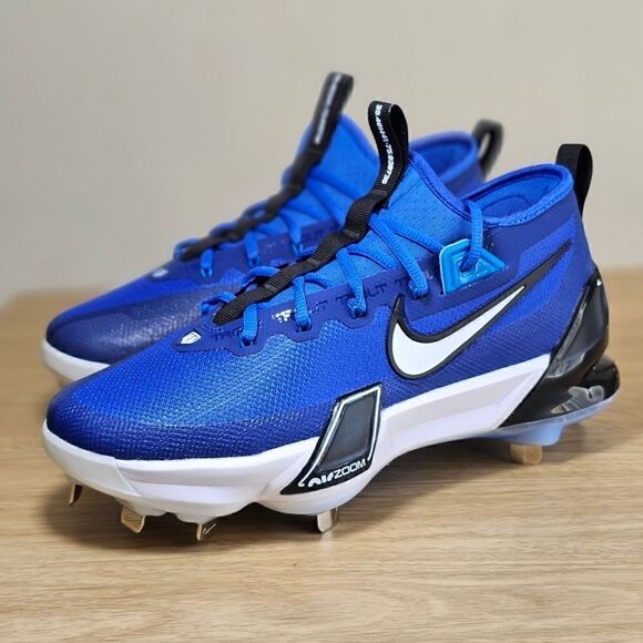 Nike Force Zoom Trout 9 Elite Blue Black Men\'s Baseball Cleats Shoes FN7229-400 main image 8